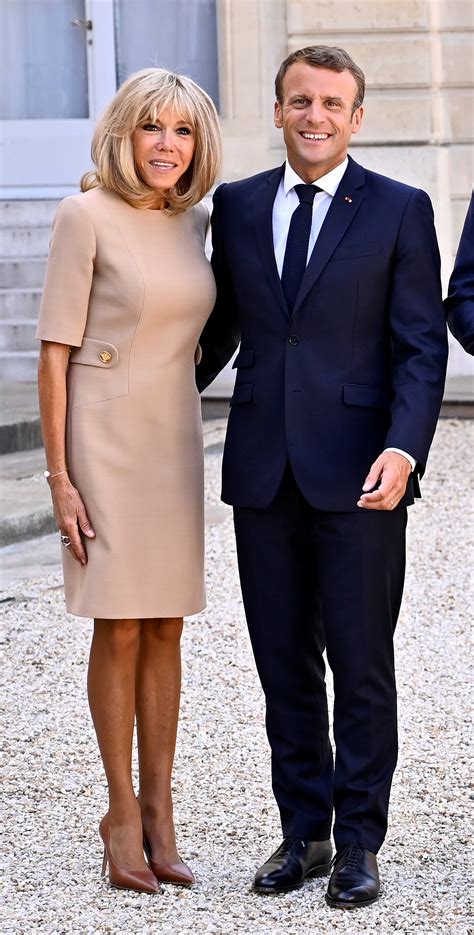 macron wife fashion.